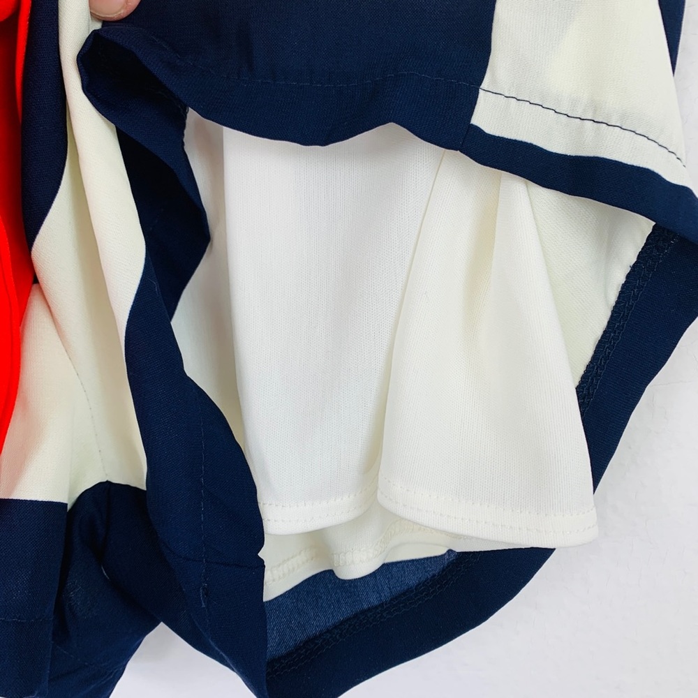 ๐HOST PICK๐Peach Love / Navy Blue White Stripe - Picture 2 of 6